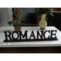 Free Standing Wooden Romance Home Decor Sign
